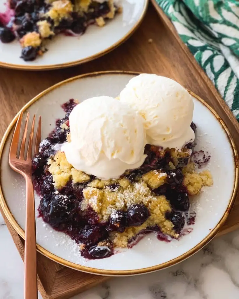 Blueberry Dump Cake Recipe