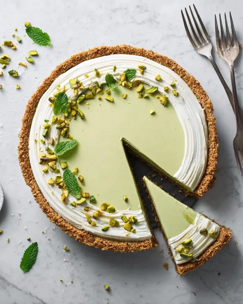Chocolate Pistachio Tart Recipe