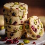 Pistachio Shortbread Cookies Recipe