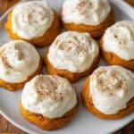 Pumpkin Sugar Cookies with Cream Cheese Frosting Recipe