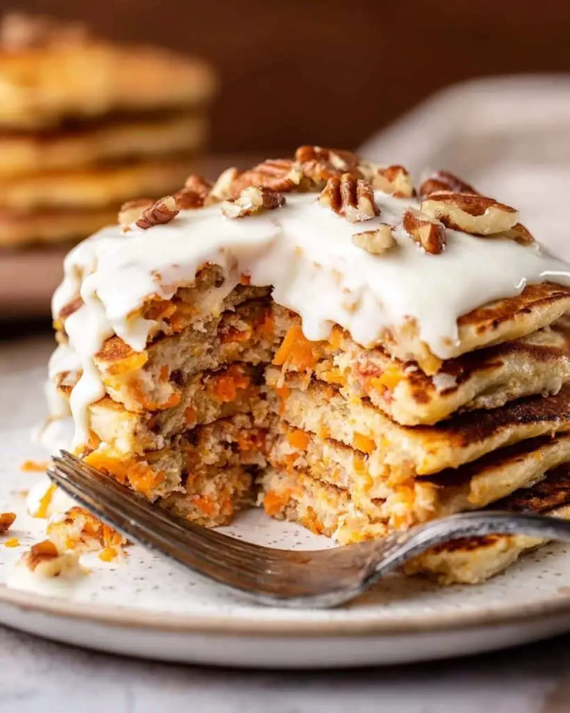 Carrot Cake Pancakes Recipe