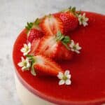 Fraisier Cake (French Strawberry Cake) Recipe