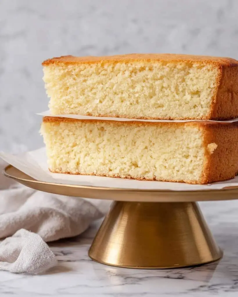 Moist Fluffy Sponge Cake Recipe