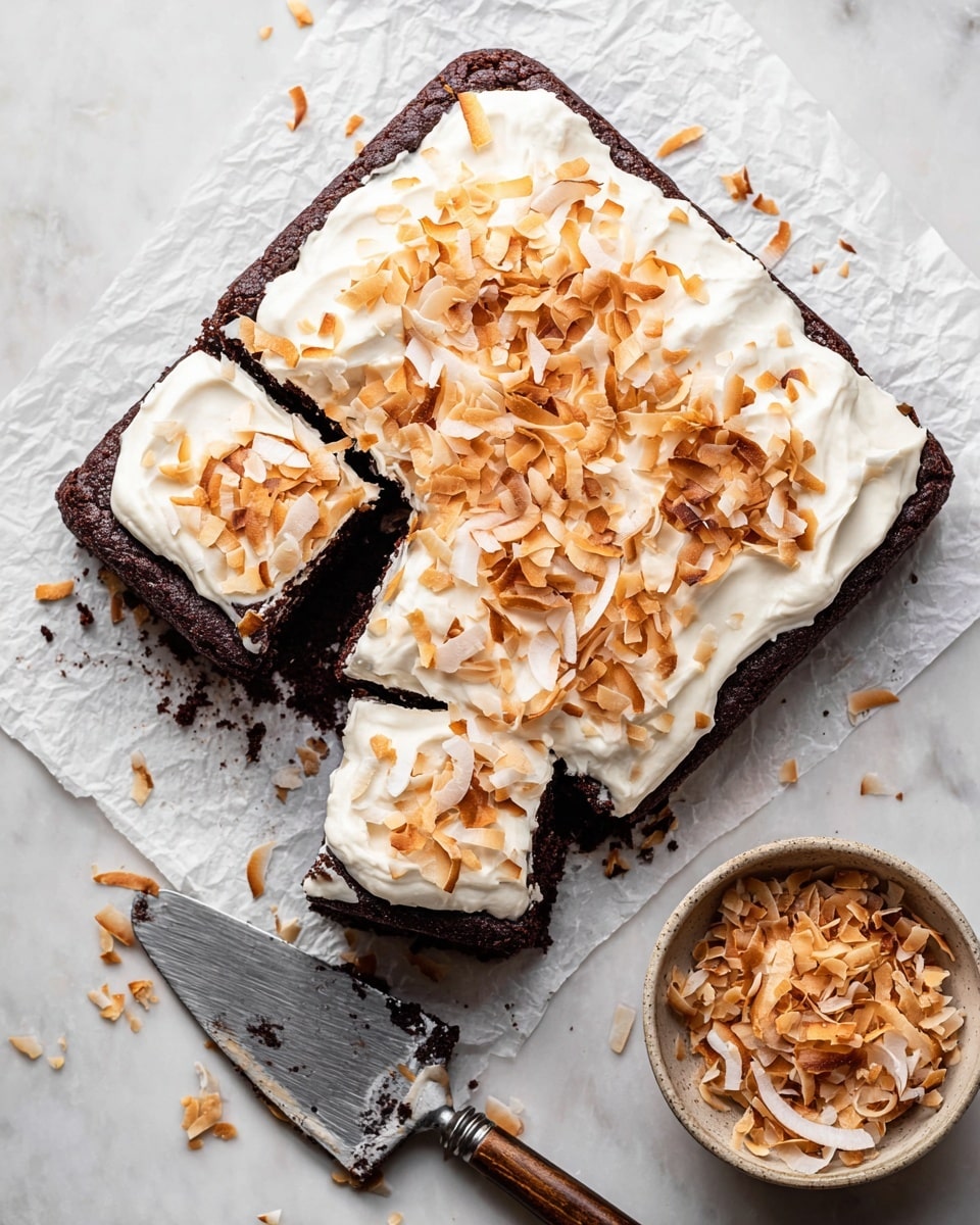 Chocolate Coconut Cake Recipe