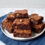 Nutella Chickpea Blondies Recipe
