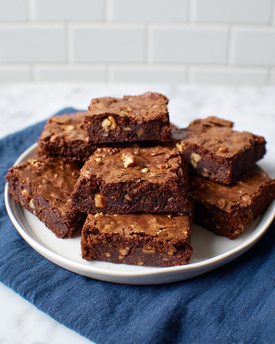 Nutella Chickpea Blondies Recipe