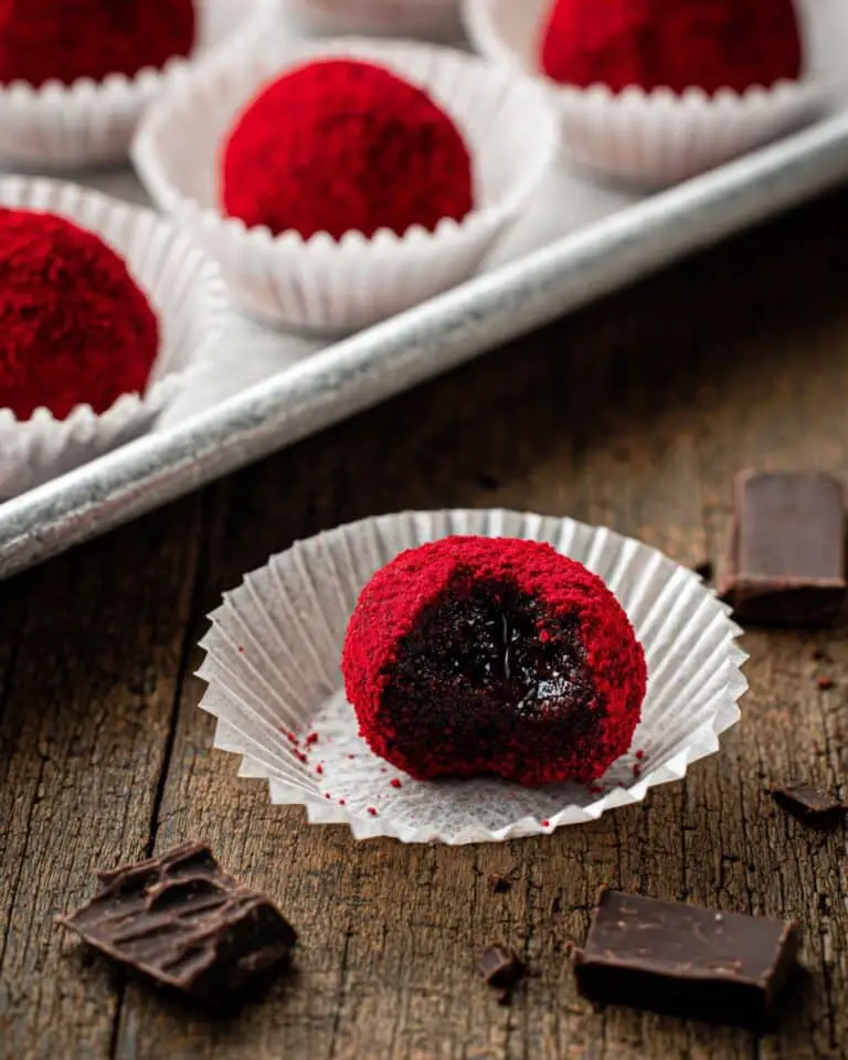 Secretly Healthy Chocolate Raspberry Truffles Recipe