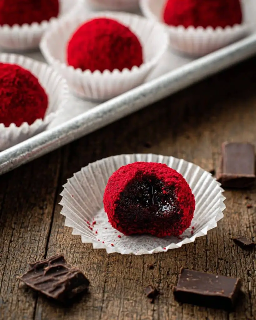 Secretly Healthy Chocolate Raspberry Truffles Recipe