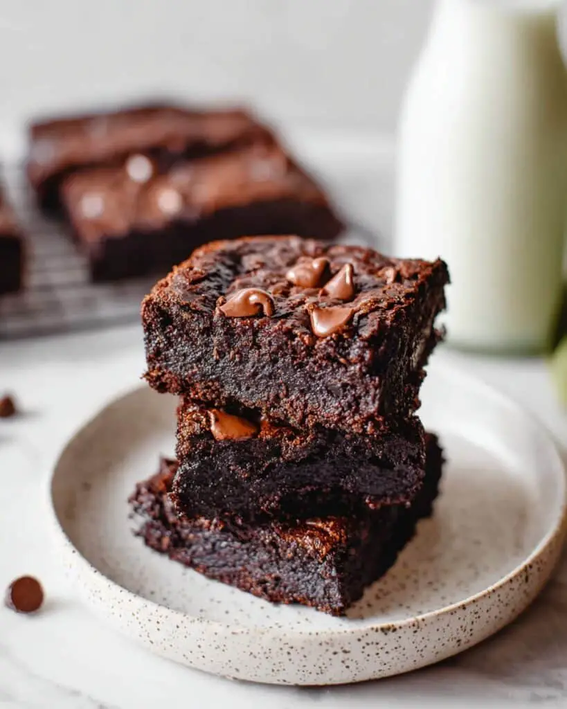Double Chocolate Avocado Brownies Recipe