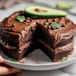 Vegan Chocolate Avocado Cake Recipe
