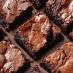 Nutella Brownies with Heart-Shaped Fillings Recipe