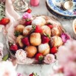 Bakery-Style Strawberry Jam Doughnuts with Sugar Recipe