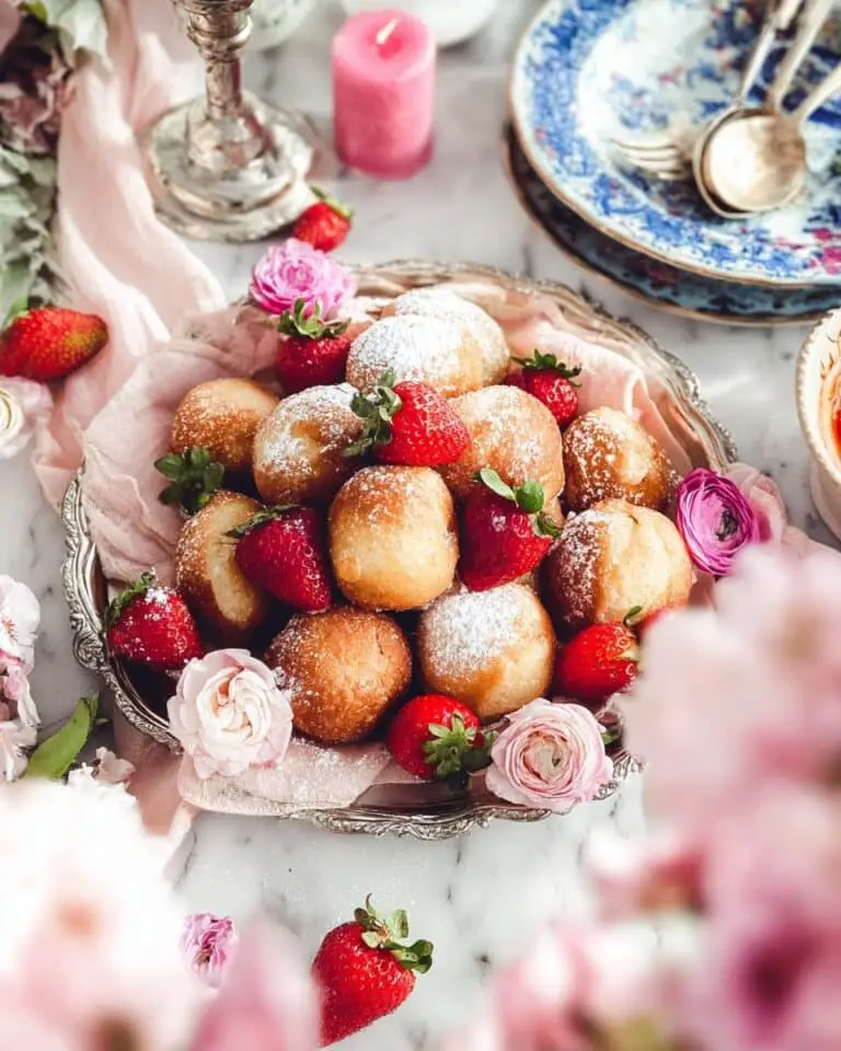 Bakery-Style Strawberry Jam Doughnuts with Sugar Recipe
