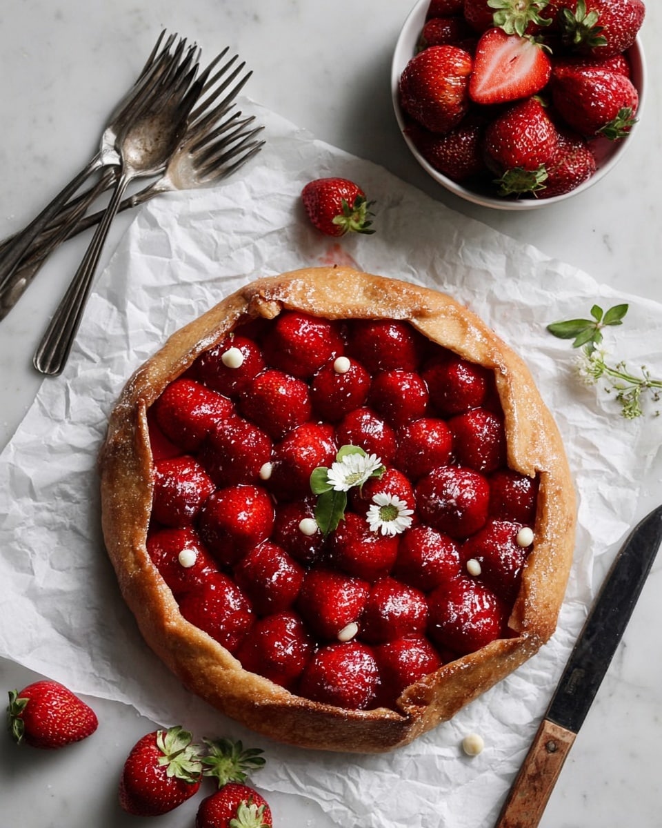 Strawberry Galette Recipe