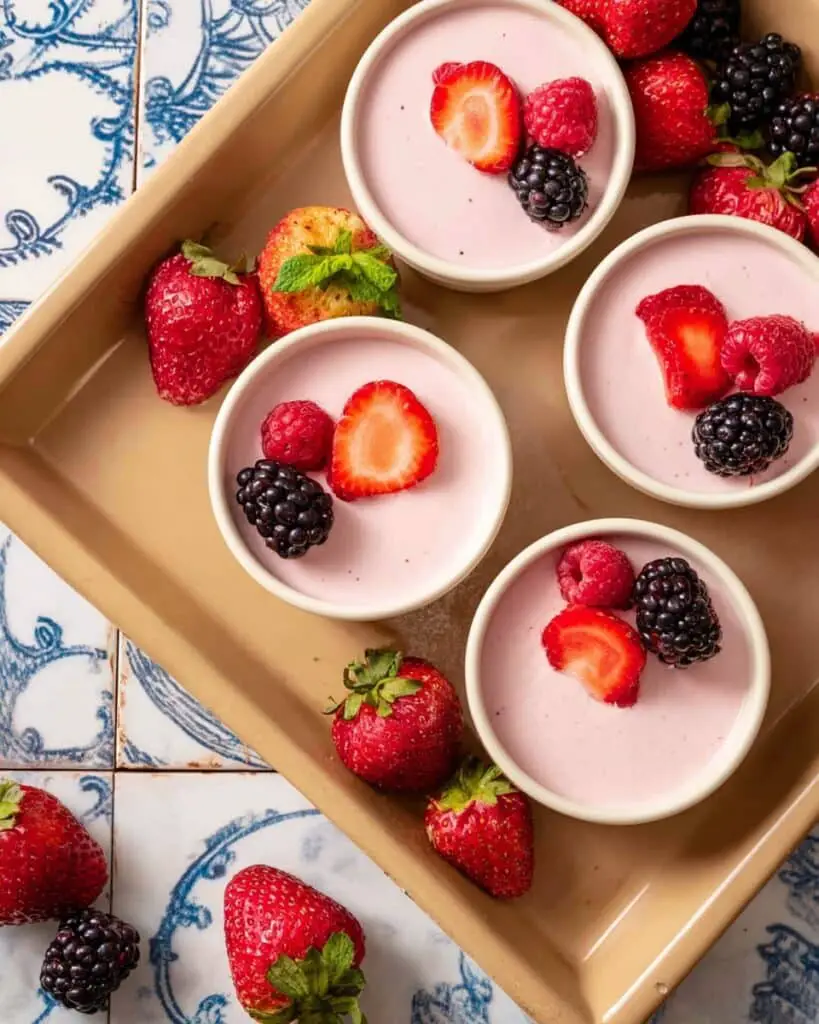 Strawberry Panna Cotta Recipe