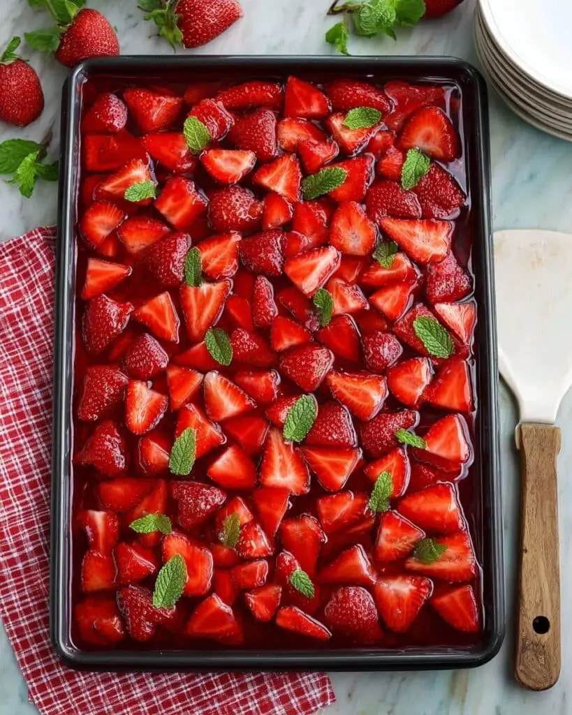 Strawberry Slab Pie Recipe