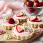 Strawberry Tartlets with Cream Cheese Filling Recipe