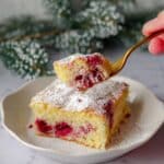 Raspberry Sheet Pan Cake Recipe