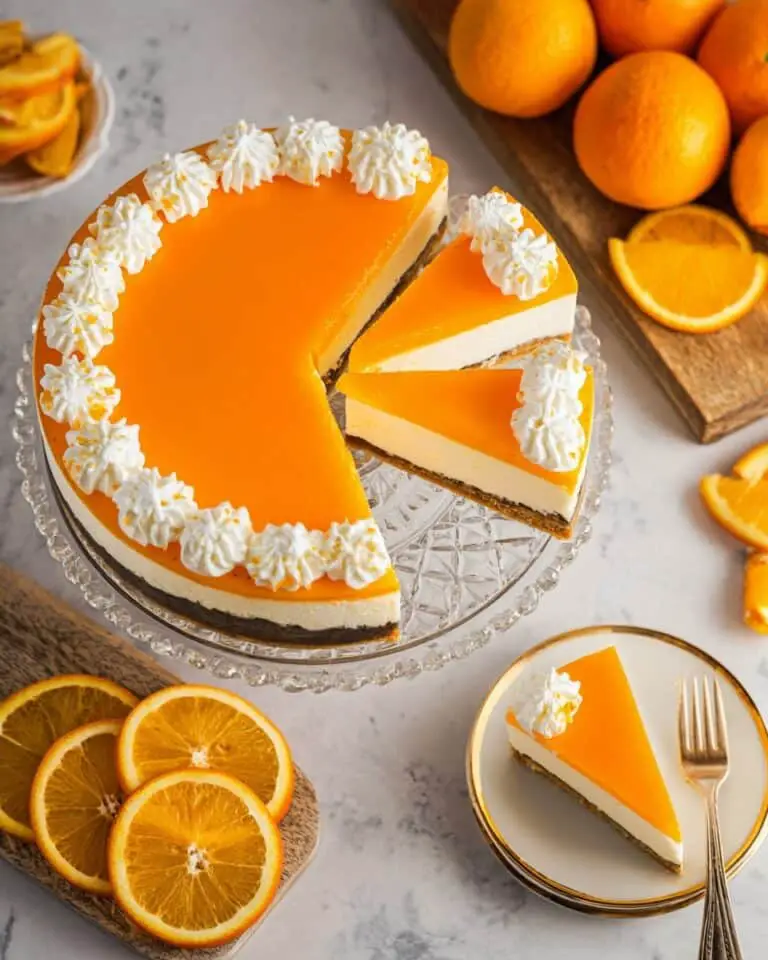 Orange Creamsicle Cheesecake Recipe