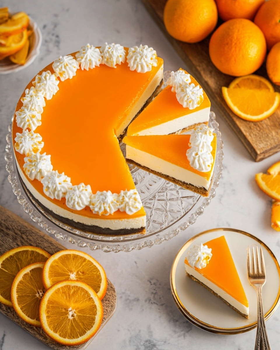 Orange Creamsicle Cheesecake Recipe