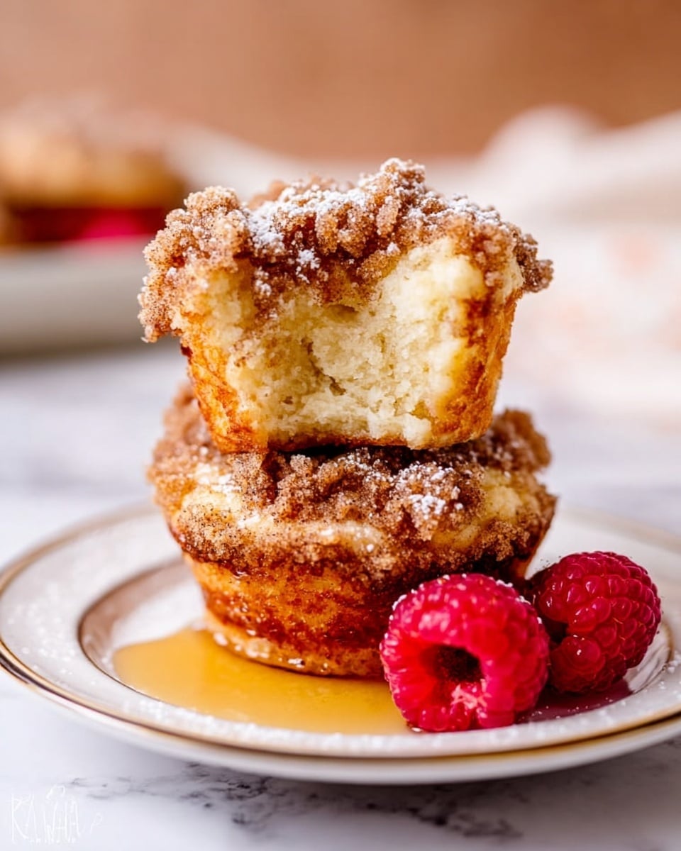 French Toast Muffin with Cinnamon Streusel Recipe