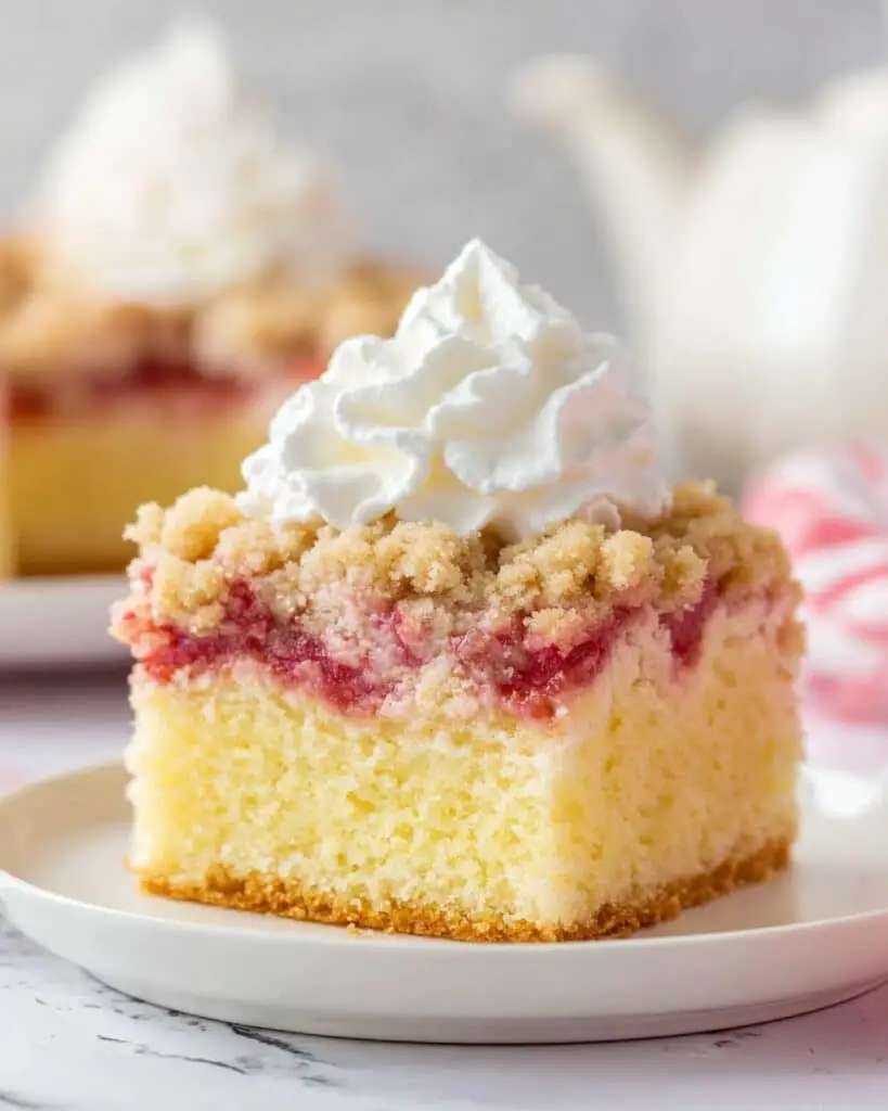 Rhubarb Coffee Cake Recipe