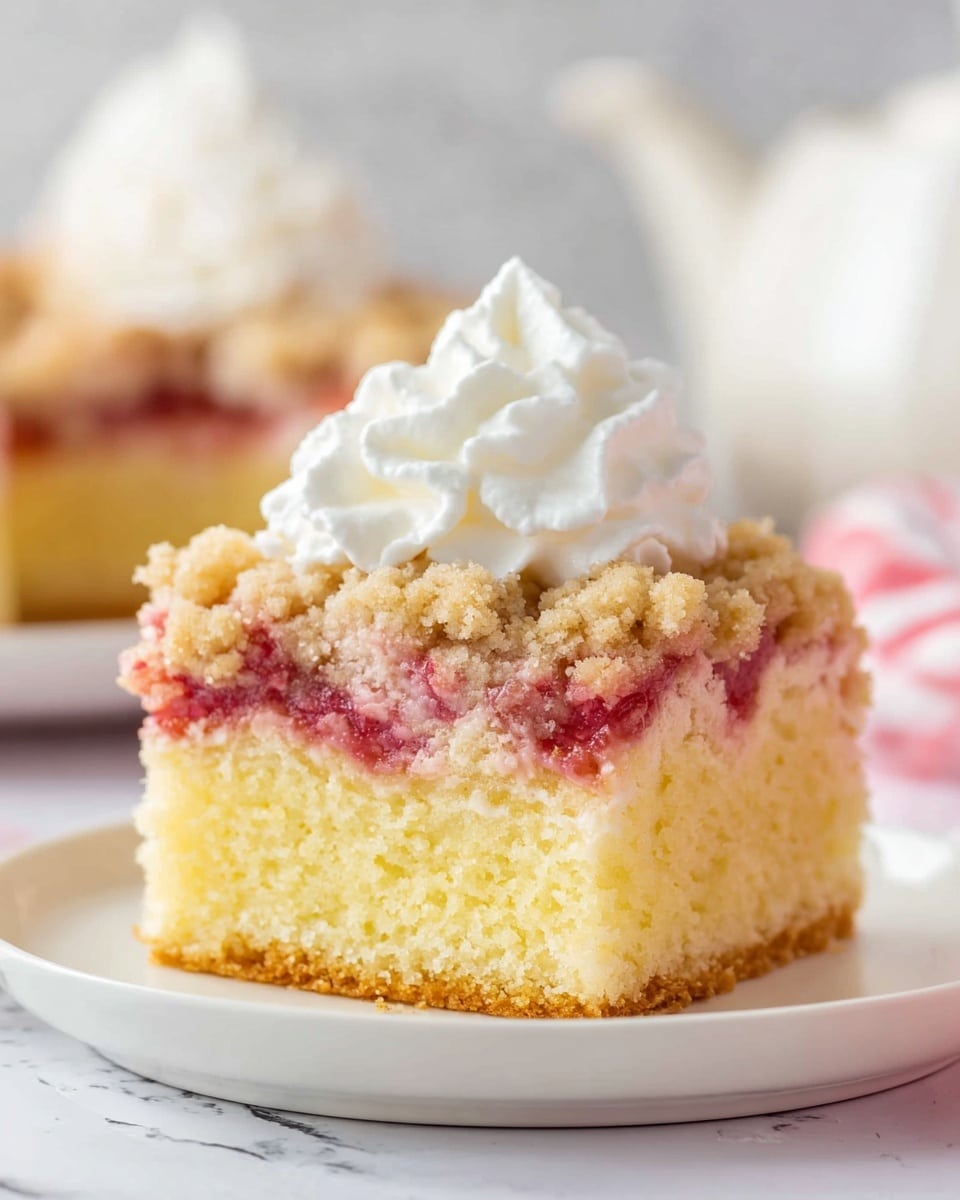 Rhubarb Coffee Cake Recipe