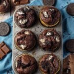 Oreo Double Chocolate Chip Muffins Recipe