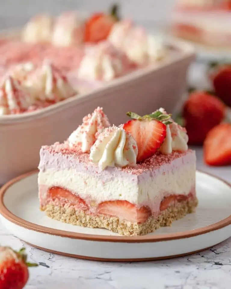 Strawberry Lasagna Recipe