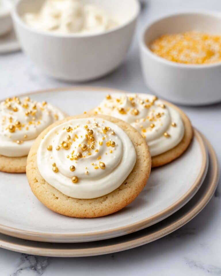 Greek Yogurt Cookies with Cream Cheese Frosting Recipe
