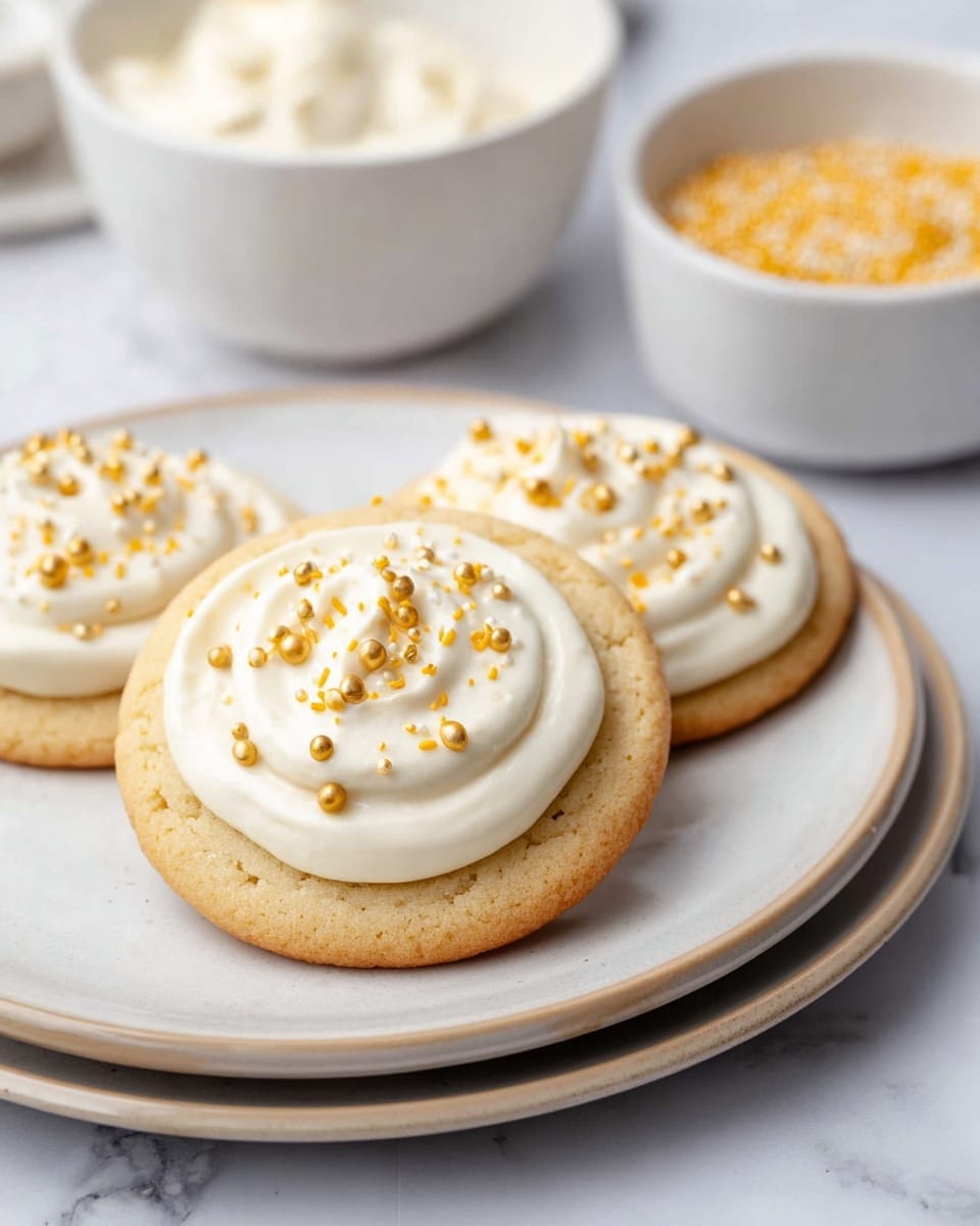 Greek Yogurt Cookies with Cream Cheese Frosting Recipe