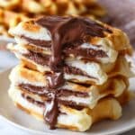 Nutella Waffles Recipe