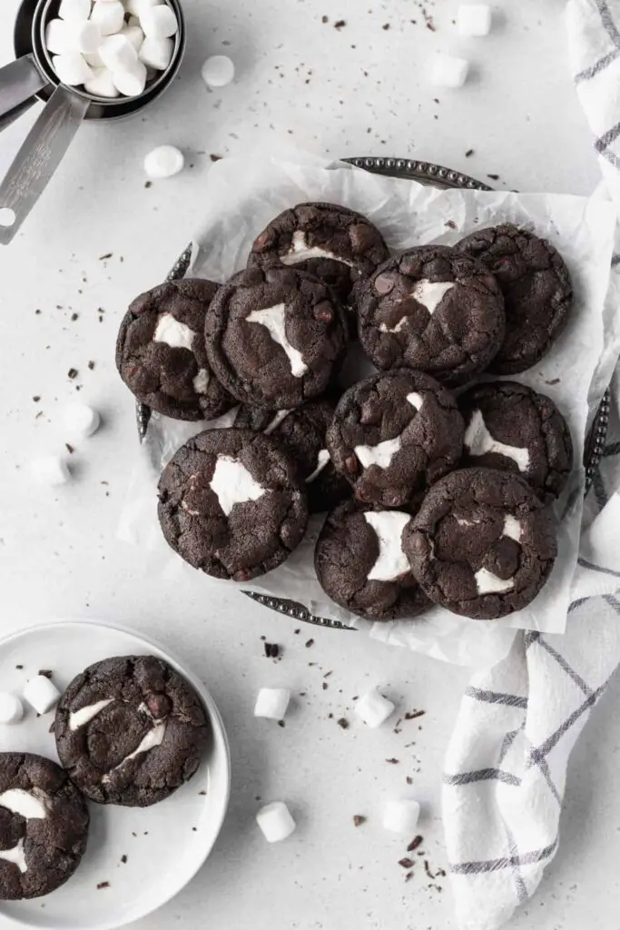 Marshmallow Stuffed Gluten-Free Chocolate Cookies Recipe