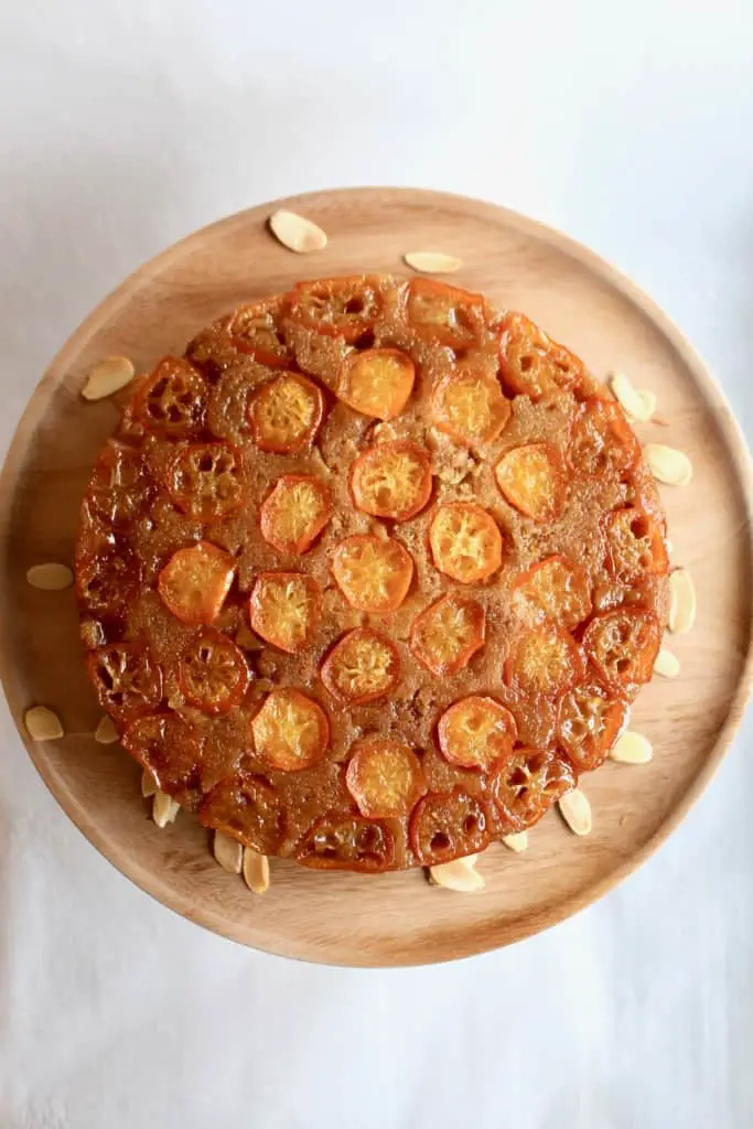 Kumquat Upside Down Cake Recipe