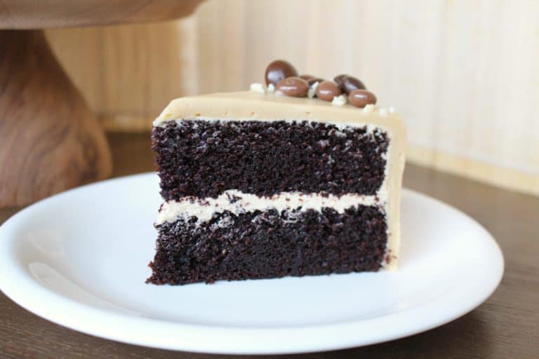 Mocha Cake with Coffee Buttercream Frosting Recipe