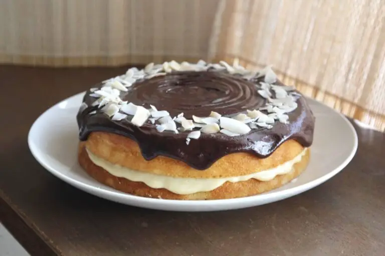 Coconut Boston Cream Pie Recipe