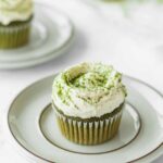 Matcha Cupcakes with White Chocolate Frosting Recipe