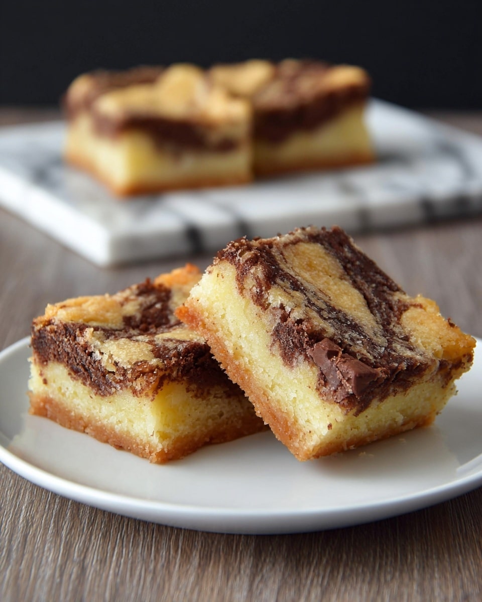 Nutella Frangipane Bars Recipe