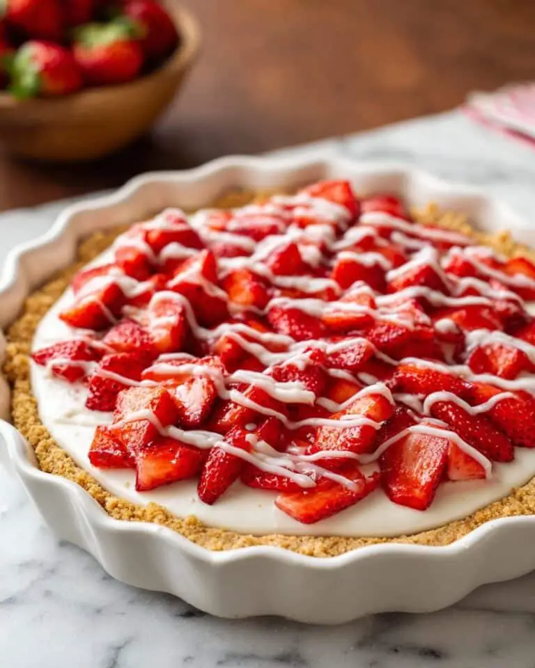 Strawberry White Chocolate Pie Recipe