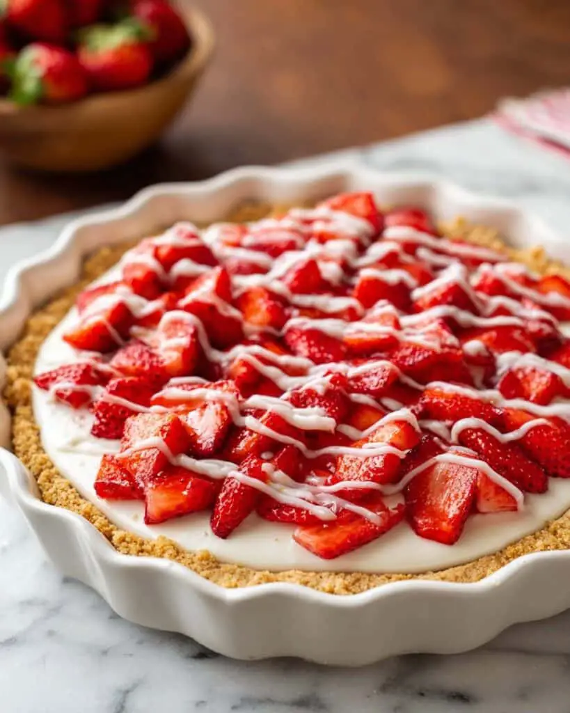 Strawberry White Chocolate Pie Recipe