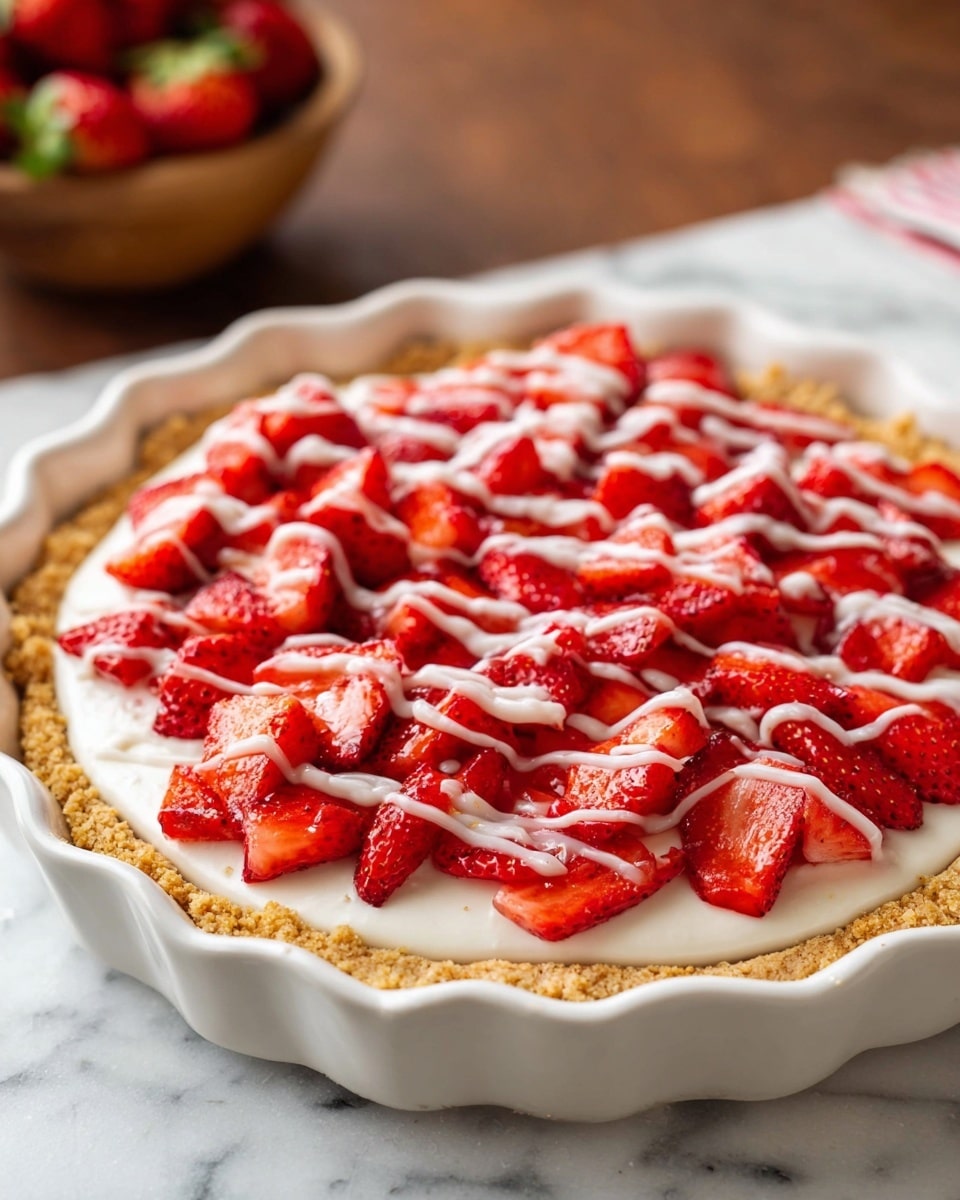 Strawberry White Chocolate Pie Recipe