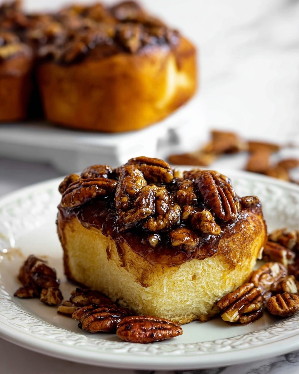 Caramel Pecans and Cinnamon Pull Apart Rolls Recipe