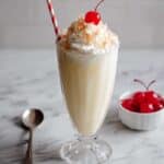 Creamy Coconut Shake with Whipped Topping Recipe