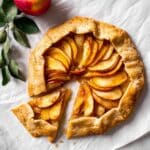 Apple Galette with Cinnamon and Apricot Glaze Recipe