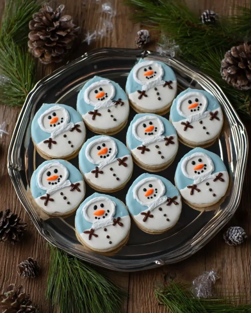 How to Decorate Melted Snowman Cookies Recipe