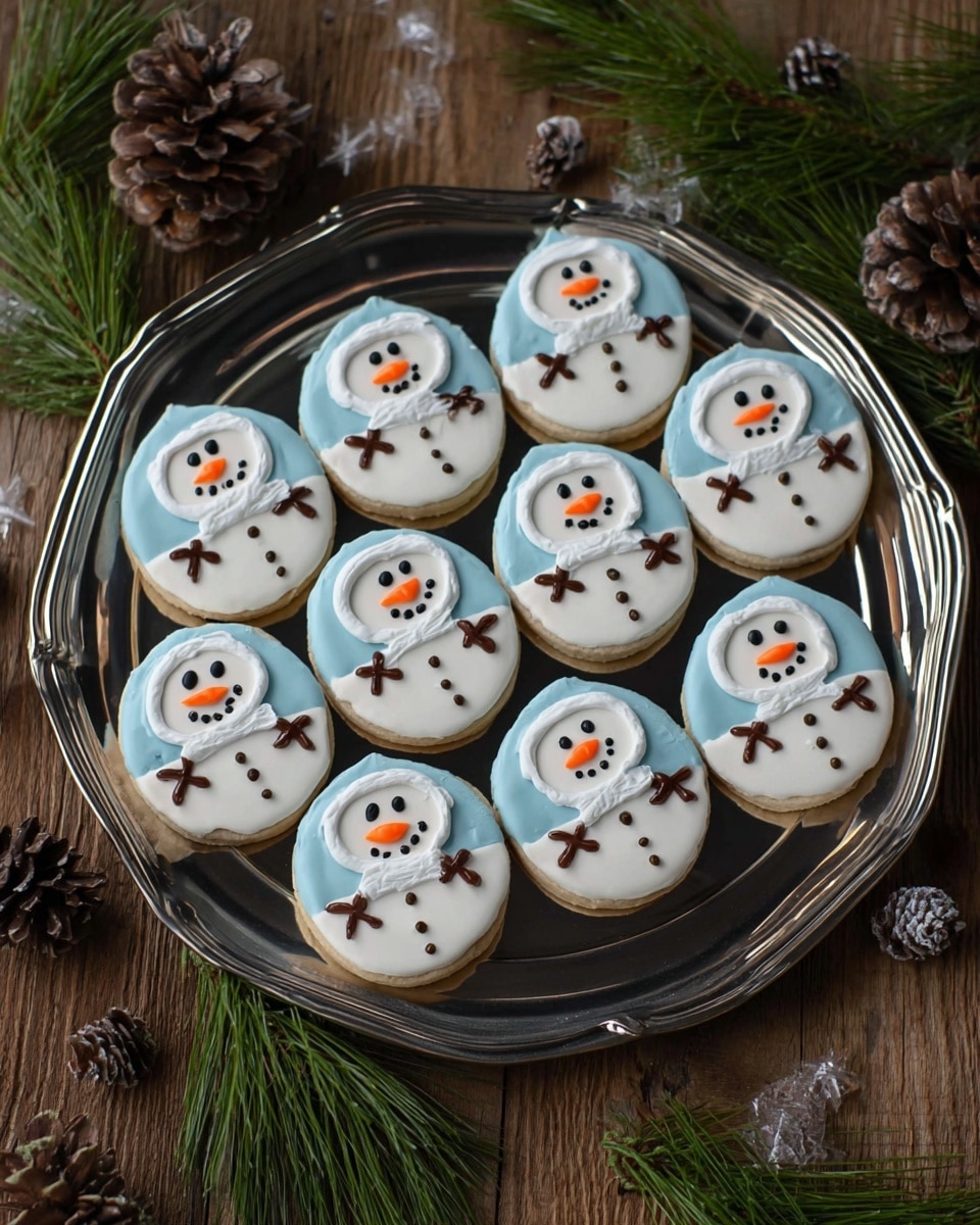 How to Decorate Melted Snowman Cookies Recipe