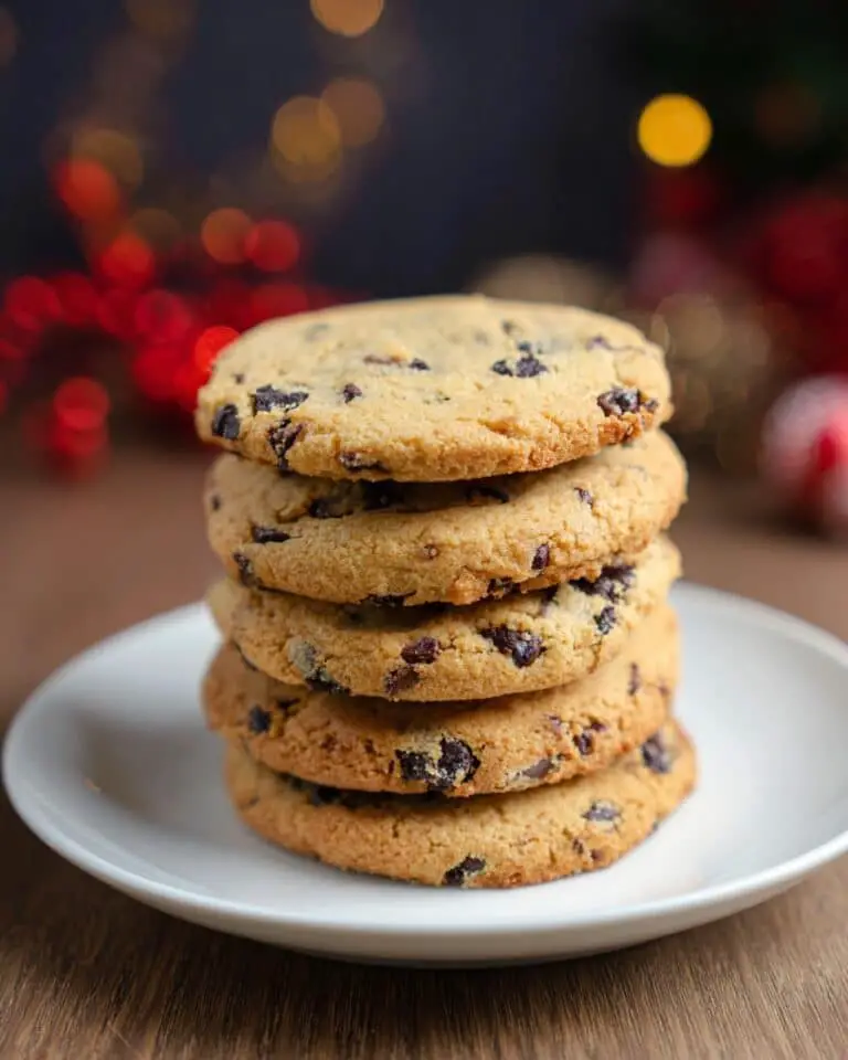 Dark Chocolate Chip Cranberry Cookies Recipe