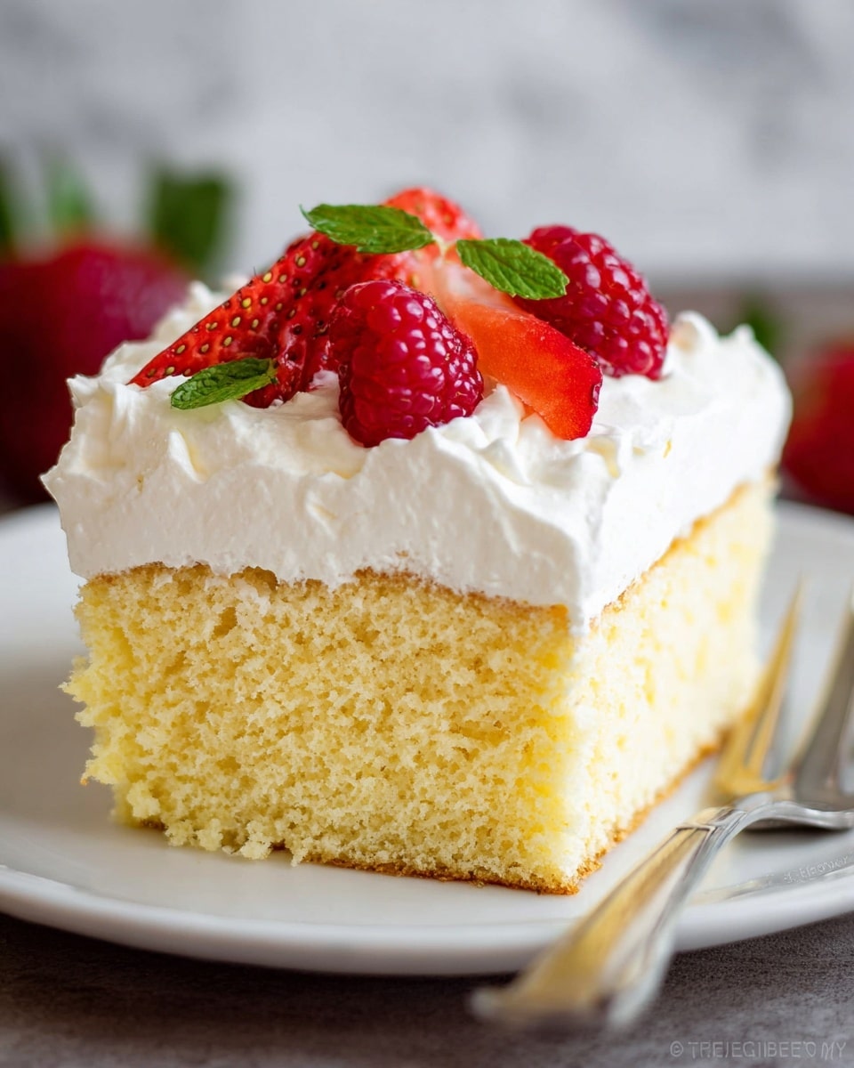 Tres Leches Cake Recipe