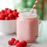Raspberry Chia Protein Smoothie Recipe