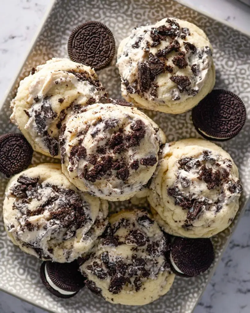 Oreo Cookies with Oreo Cream Cheese Frosting Recipe